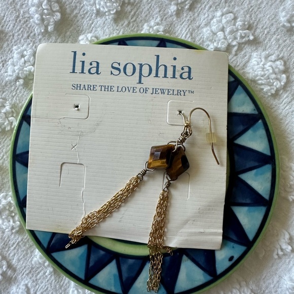 Lia Sophia Dangle Earrings - Picture 3 of 7